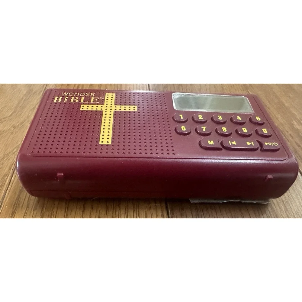 Wonder Bible Audio Player  with Player Guide‎ and Charger tested WORKS